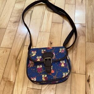 Owl Pattern Purse